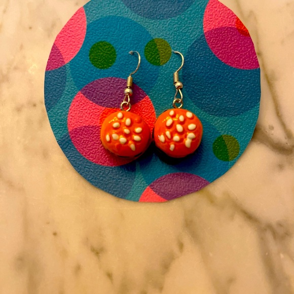 Burger earrings - Picture 4 of 6